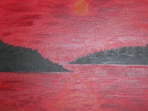coucher de soleil